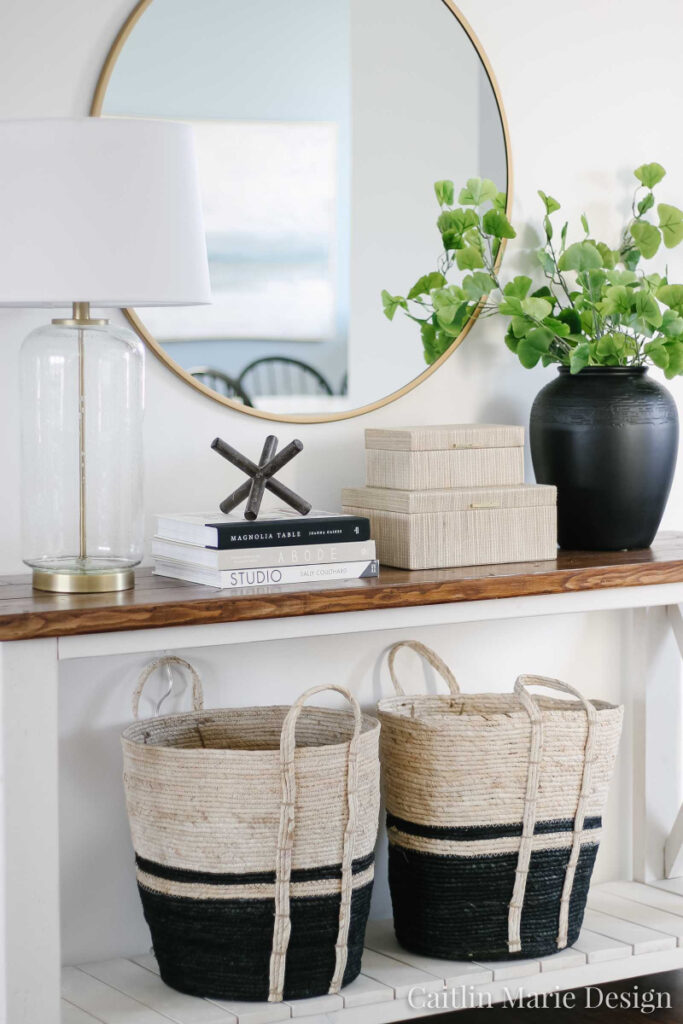 Uses For Baskets - House Becomes Home Interiors