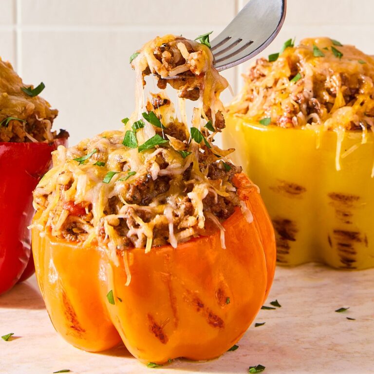 Grilled Stuffed Bell Peppers