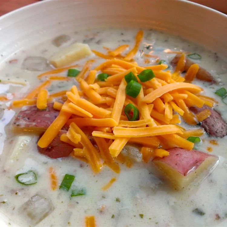 Slow Cooker Baked Potato Soup