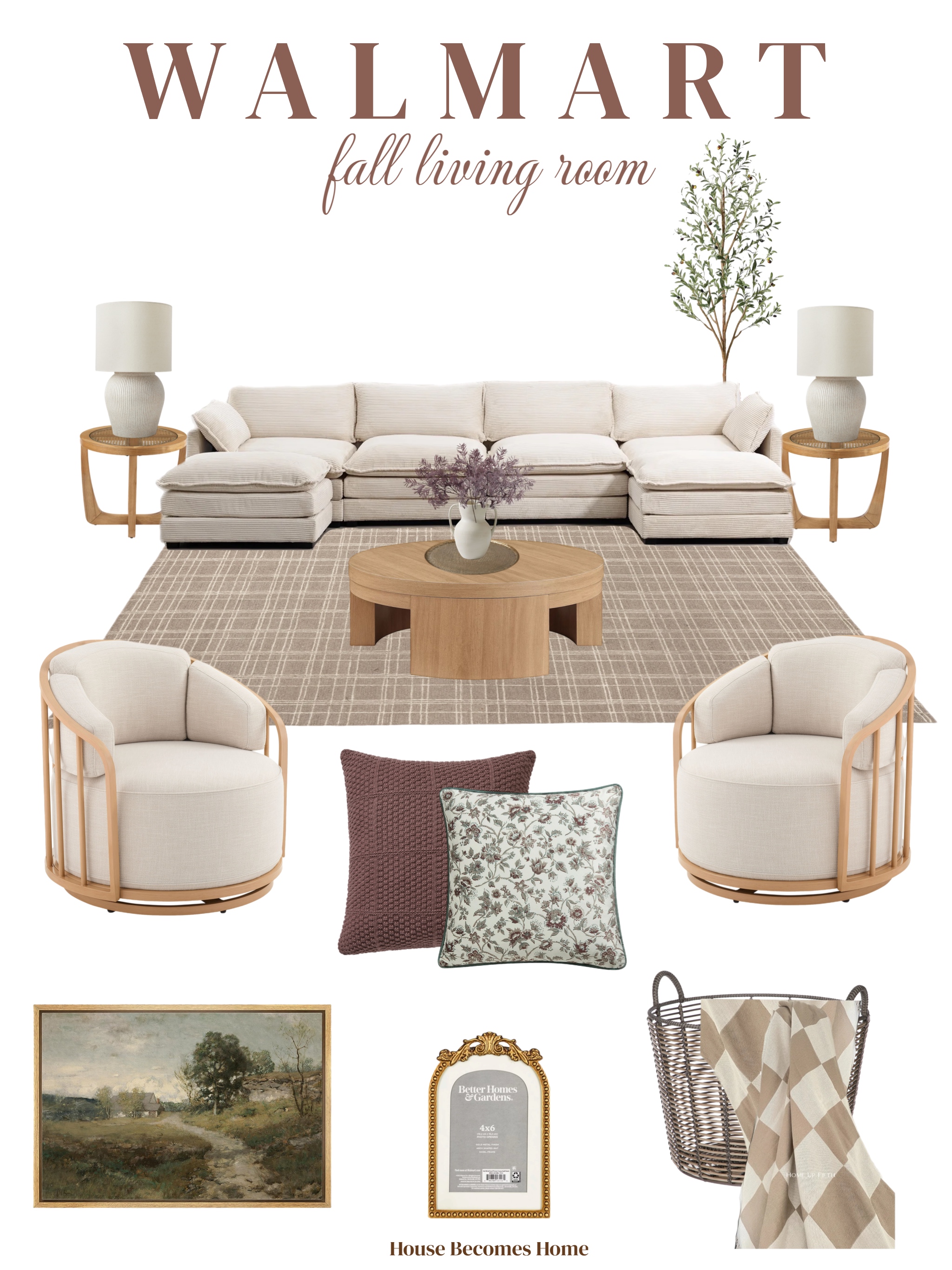 Walmart Fall Living Room