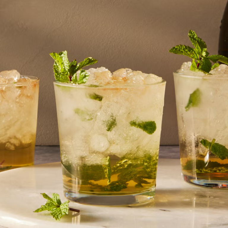 Prosecco Mint Julep Cocktail