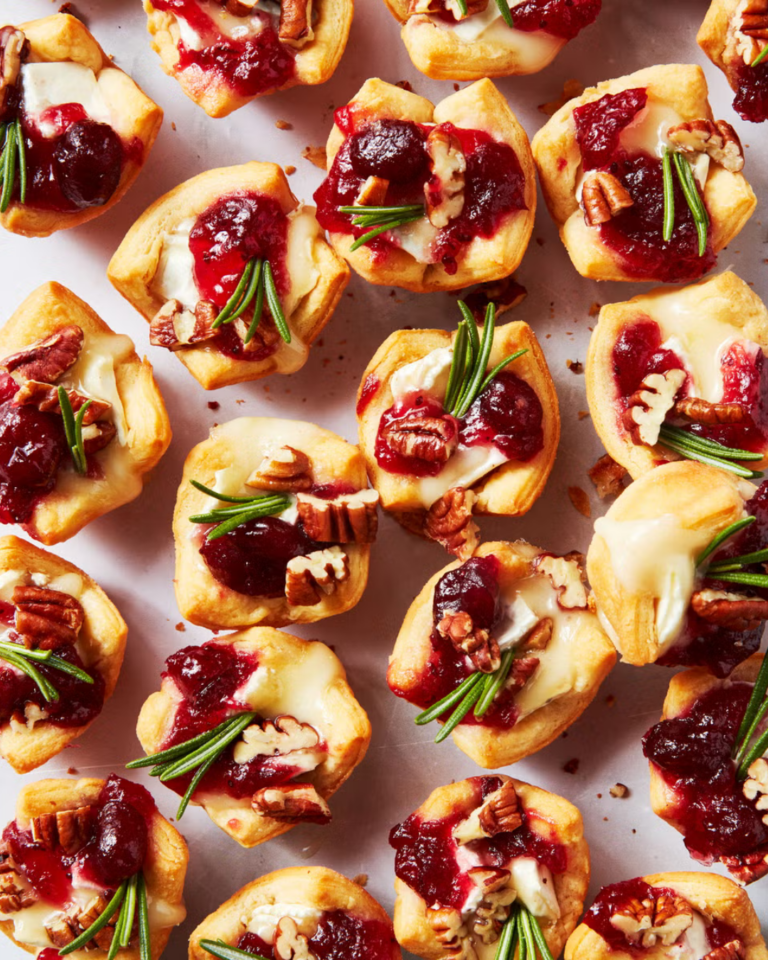 Cranberry Brie Bites